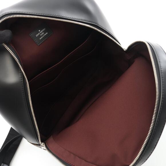 Louis Vuitton Josh Backpack Bag Monogram Macassar Brown Black - Picture 3 of 9